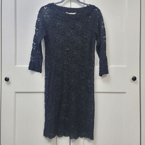 DIANE vonFURSTENBERG Lace Black Dress, 10 - Picture 4 of 7